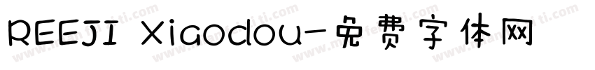 REEJI Xiaodou字体转换
